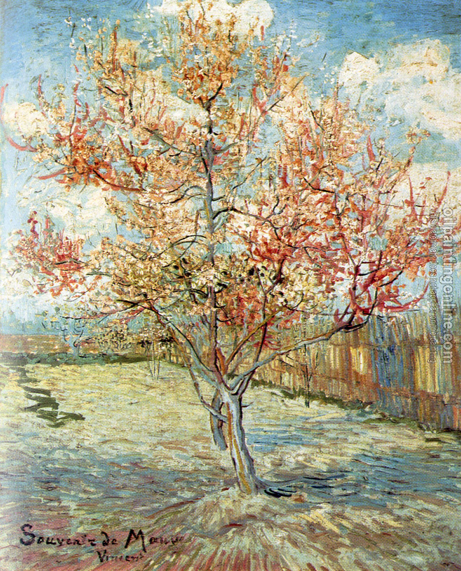 Gogh, Vincent van - Pink Peach Tress